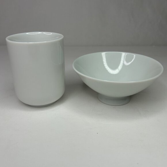 Vintage Snoopy & Peppermint Patty Ceramic Mug & Bowl Set rare - Picture 5 of 13